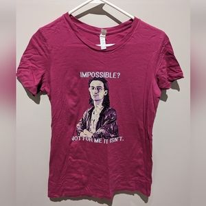 Pink Hackerman meme tshirt